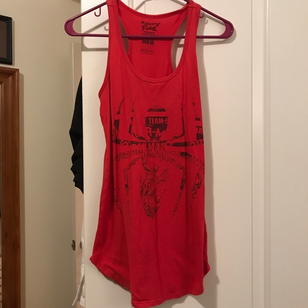 Spider-Man racerback tank **AVAILABLE UNTIL 10/1**